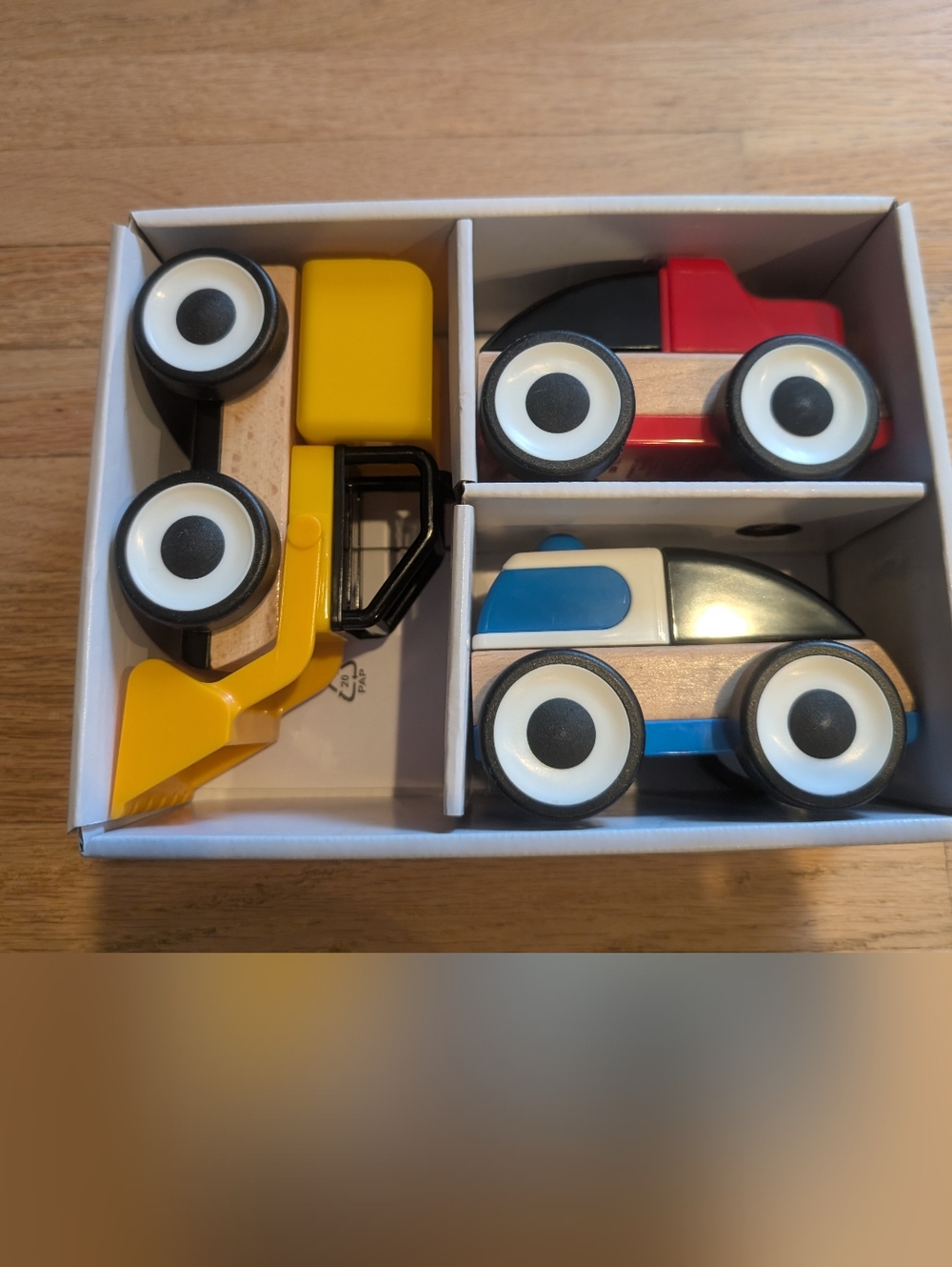 IKEA Wooden Toy Vehicle Trio